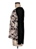 Jennifer Lopez 100% Modal Black Long Sleeve Blouse Size M - photo 5