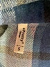 ePretty Plaid Blue Long Sleeve Button-Down Shirt Size S - photo 7