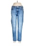 7 For All Mankind Hearts Blue Jeans Size 30 waist - photo 1
