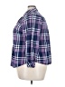 Talbots Plaid Purple 3/4 Sleeve Button-Down Shirt Size 3X Petite - photo 5