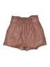 Bar III Solid Brown Shorts Size M - photo 2