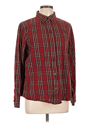 L.L.Bean Long Sleeve Button-Down Shirt (view 1)