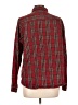 L.L.Bean 100% Cotton Plaid Red Long Sleeve Button-Down Shirt Size L - photo 2
