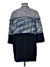Chico's Tweed Blue Coat Size Med (1) - photo 2