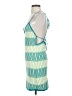 Zara Stripes Green Cocktail Dress Size S - photo 5