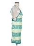 Zara Stripes Green Cocktail Dress Size S - photo 4
