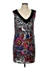 Trina Turk Paisley Black Cocktail Dress Size 10 - photo 1
