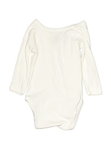 Petit Bateau Long Sleeve Onesie (view 2)