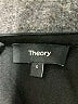 Theory Black Short Sleeve Blouse Size S - photo 4