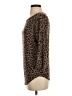 Market and Spruce Animal Print Brown Pullover Sweater Size S - photo 5