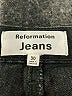 Reformation Jeans Black Jeans Size 30 waist - photo 7