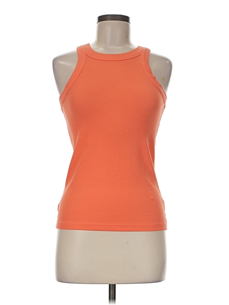Pre-owned Ann Taylor Loft Active Tank Top In Orange