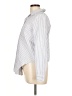 Madewell 100% Cotton Stripes Silver Long Sleeve Button-Down Shirt Size L - photo 5