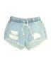 Hayden 100% Cotton Blue Denim Shorts Size L - photo 1