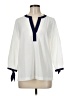 Vineyard Vines White 3/4 Sleeve Blouse Size M - photo 1