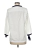 Vineyard Vines White 3/4 Sleeve Blouse Size M - photo 2
