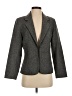 Dialogue Chevron-herringbone Gray Blazer Size 4 - photo 1