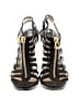 Jimmy Choo 100% Leather Black Sandals Size EU 37 1/2 - photo 2
