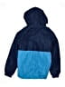 Eddie Bauer 100% Polyester Color Block Blue Windbreaker Size 10 - 12 - photo 2