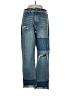 Dear John Color Block Blue Jeans Size 26 waist - photo 1