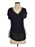 Perseption Concept Black Short Sleeve Top Size S - photo 1