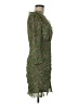 Veronica Beard Paisley Green Cocktail Dress Size 6 - photo 4