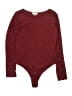 Faded Rose Burgundy Bodysuit Size XL - photo 1