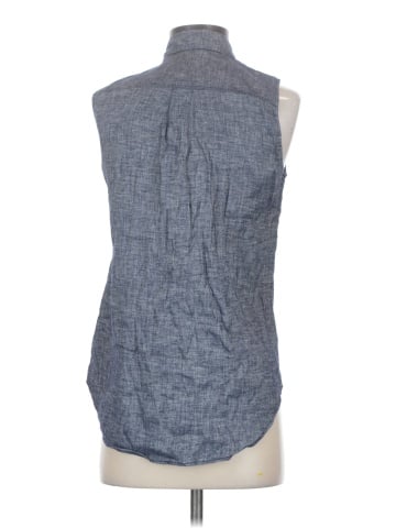 Theory Sleeveless Button-Down Shirt (view 2)