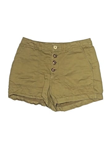 Ann Taylor LOFT Khaki Shorts (view 1)