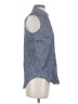 Theory Gray Sleeveless Button-Down Shirt Size P (petite) - photo 4