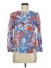 J.Crew 100% Cotton Blue 3/4 Sleeve Blouse Size M - photo 1