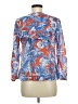 J.Crew 100% Cotton Blue 3/4 Sleeve Blouse Size M - photo 2