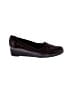 Liz Claiborne Burgundy Wedges Size 9 - photo 1