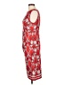 Max Studio Paisley Red Cocktail Dress Size L - photo 5