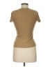 Theory Tan Short Sleeve Turtleneck Size M - photo 2