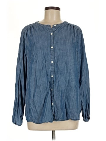 St. John's Bay Long Sleeve Button-Down Shirt (view 1)