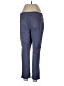 Maison Jules Solid Blue Casual Pants Size 10 - photo 2