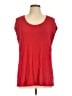 CAbi Red Sleeveless T-Shirt Size L - photo 1