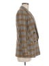 Lady Elite Plaid Yellow Blazer Size M - photo 4