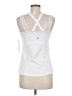 Lucky in Love White Sleeveless Blouse Size M - photo 2