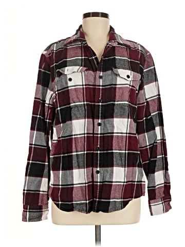 American Eagle Outfitters Long Sleeve Button-Down Shirt (view 1)