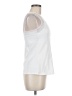 Lucky in Love White Sleeveless Blouse Size M - photo 4