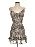 Fab'rik 100% Polyester Animal Print Tan Cocktail Dress Size S - photo 1