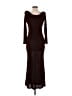 Shein Burgundy Cocktail Dress Size 6 - photo 2