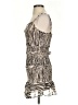 Fab'rik 100% Polyester Animal Print Tan Cocktail Dress Size S - photo 5