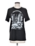Canvas Print Gray Short Sleeve T-Shirt Size S - photo 1