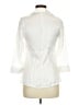 Blue Diamond White 3/4 Sleeve Blouse Size M - photo 2