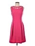 Eliza J Solid Pink Cocktail Dress Size 4 - photo 1