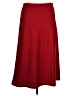 Talbots Solid Red Wool Skirt Size 14 - photo 1