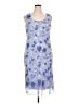 believe.. 100% Polyester Blue Cocktail Dress Size 14 - photo 1